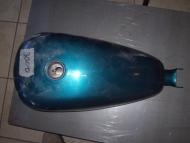 Motorcycle gas tank before